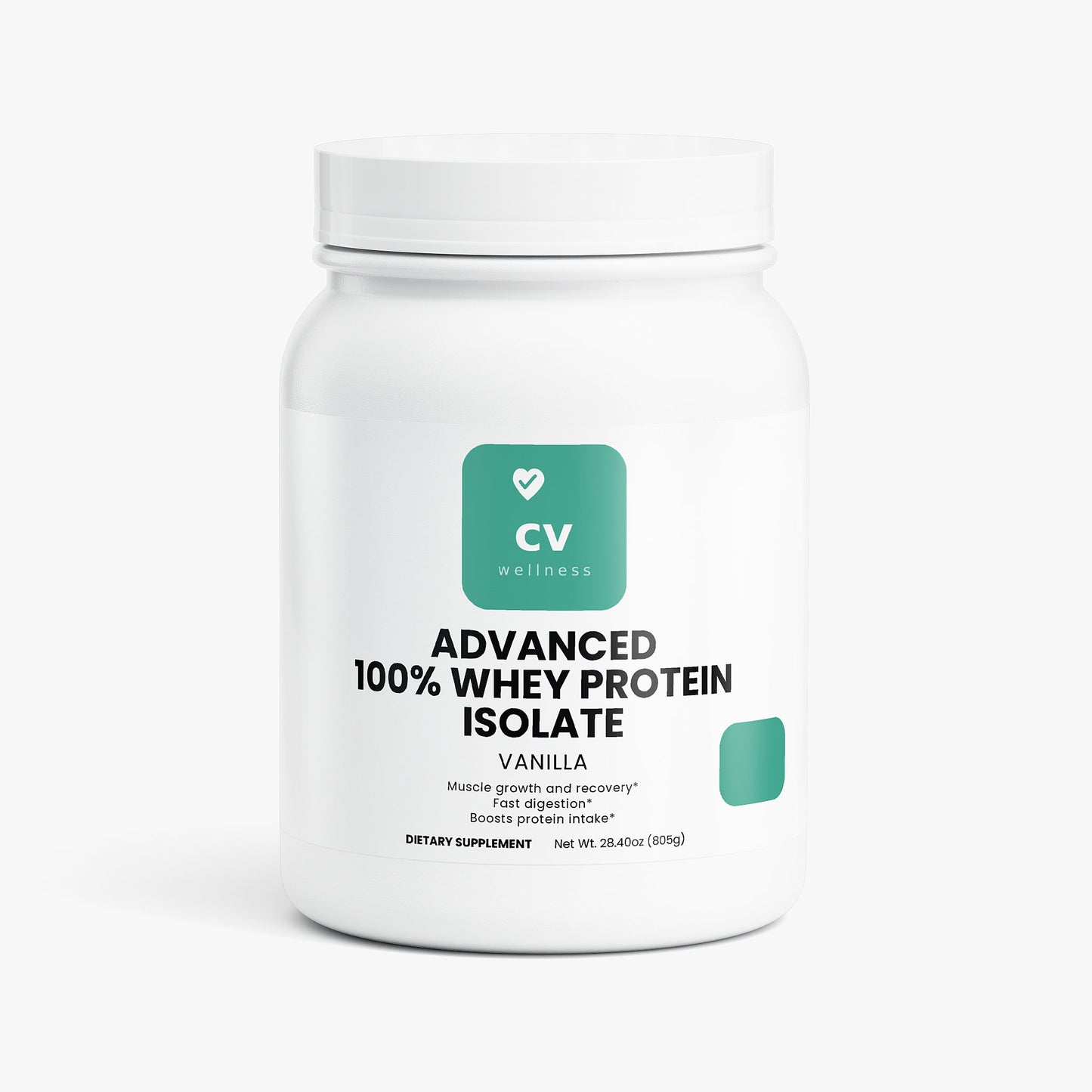 Advanced 100% Whey Protein Isolate (Vanilla)