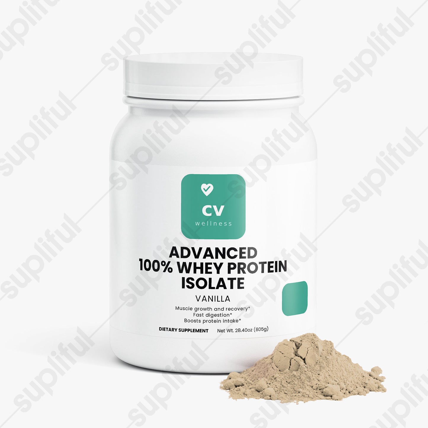 Advanced 100% Whey Protein Isolate (Vanilla)